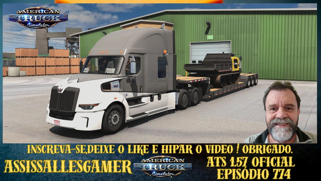 AMERICAN TRUCK SIMULATOR 1.57 * EP 774 * RUMO AOS 4,5K.!💬COMENTA AÍ DE ONDE VC ESTÁ ASSISTINDO!