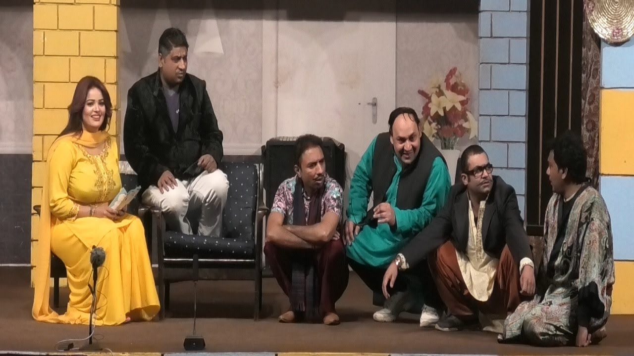 Sobia khan and Rashid kamal With Tasleem Abbas | New Comedy Stage Drama Sarkar 2020