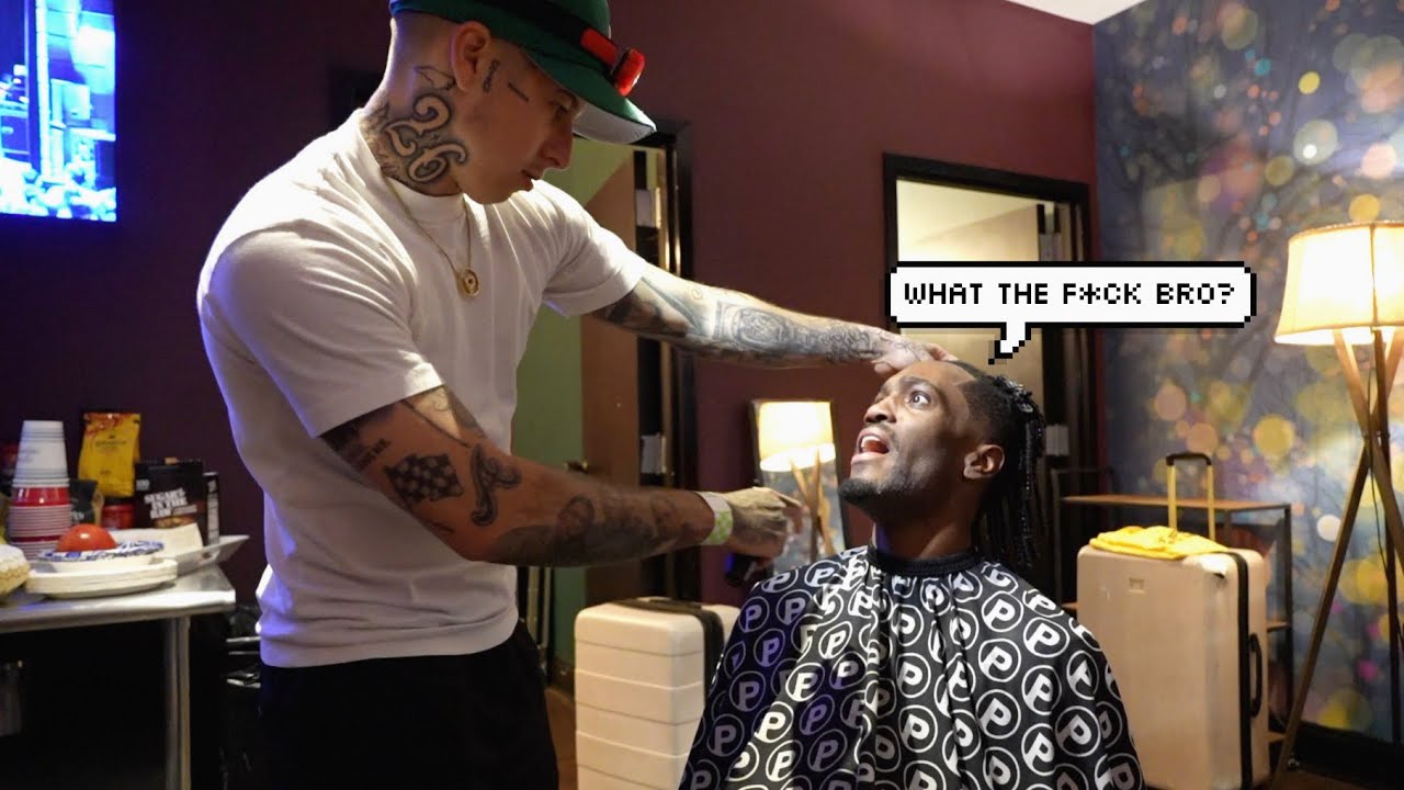 My Barber Rubbed My Lips!