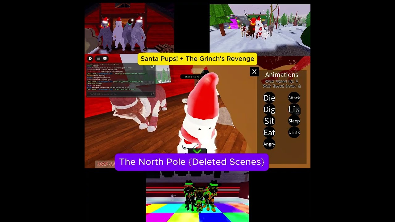 The North Pole ( Deleted Scenes)