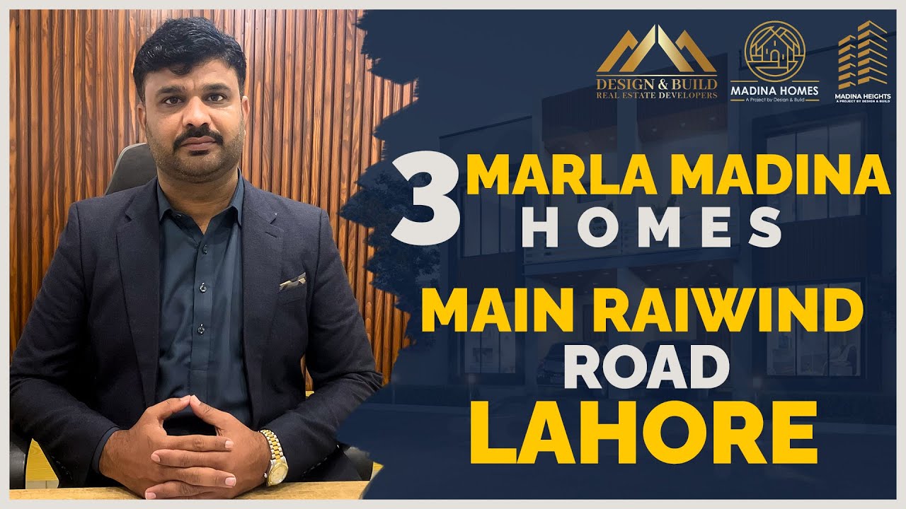 3 Marla Madina Homes With Easy Monthly Installments | Design And Build