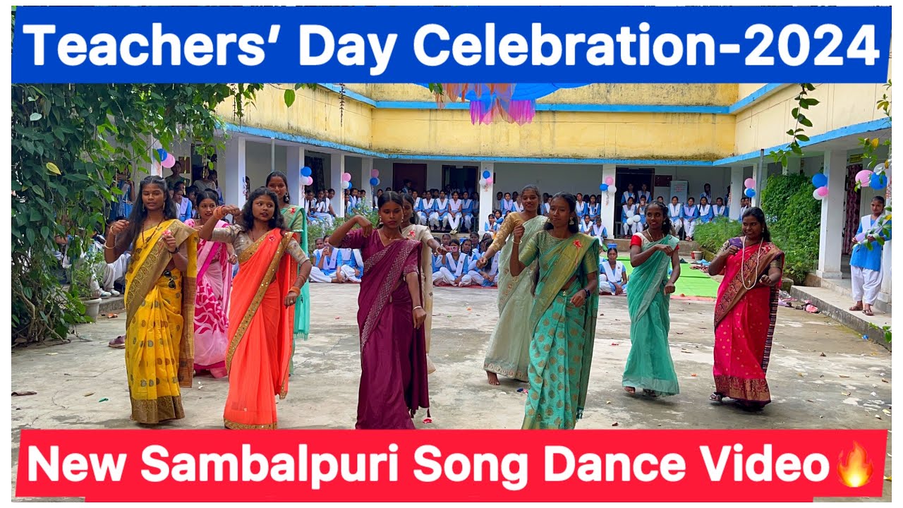 New Sambalpuri Song Dance Video | Teachers&rsquo; Day Celebration-2024 | Bagicha Jashpur | ​⁠@NitinLakra
