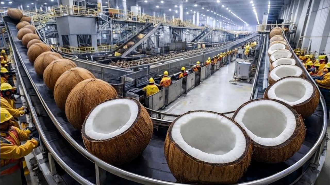 La noix de coco : Une Industrie à Plusieurs Milliards de Dollars !