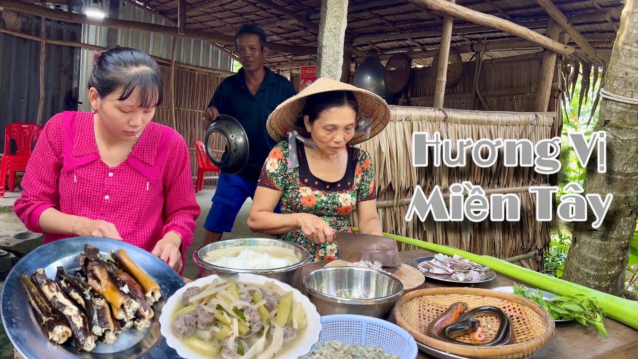 Người Miền Tây Làm Sao Quên Được Hương Vị Của Món Này | Bếp Quê Của Mẹ Nhộn Nhịp Tiếng Cười | KBMQ