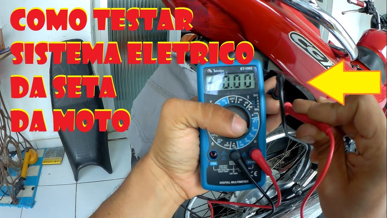 Seta da moto não pisca veja como testar e encontrar o defeito