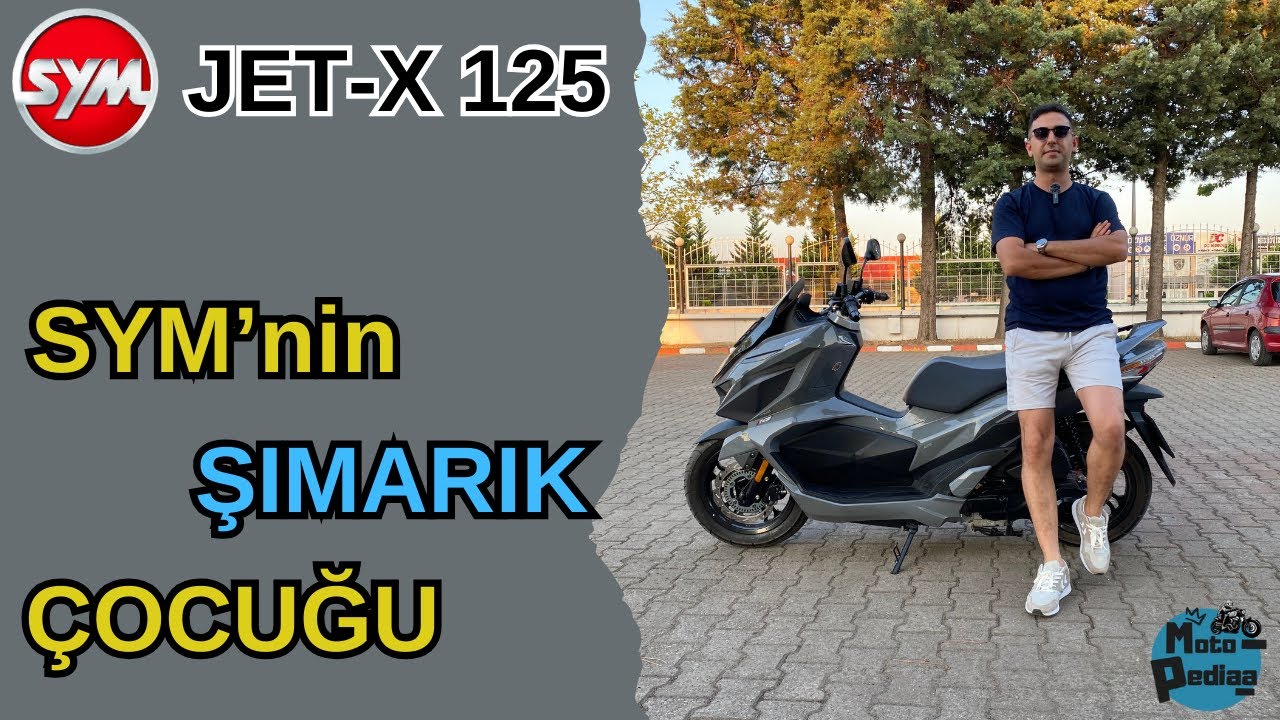 SYM JET-X 125 İNCELEME | SYM'nin Şımarık Çocuğu
