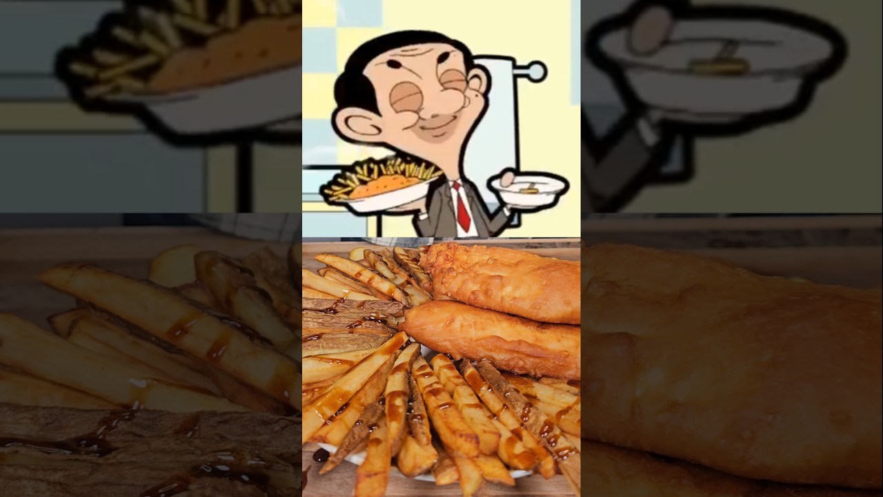 Mr. Bean's Fantas-tish Fish 'n' Chip Fiasco!🐟🍟