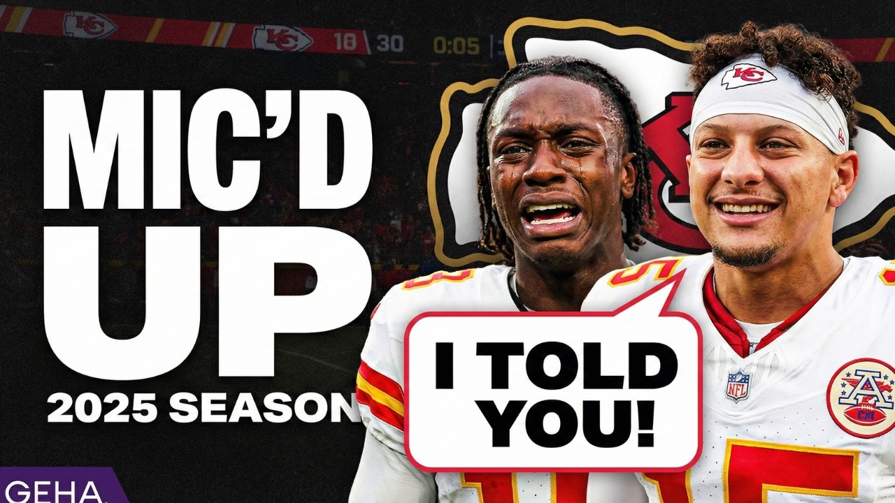 You’ve NEVER Heard the Chiefs Like This… | Mic’d Up 2025 😳