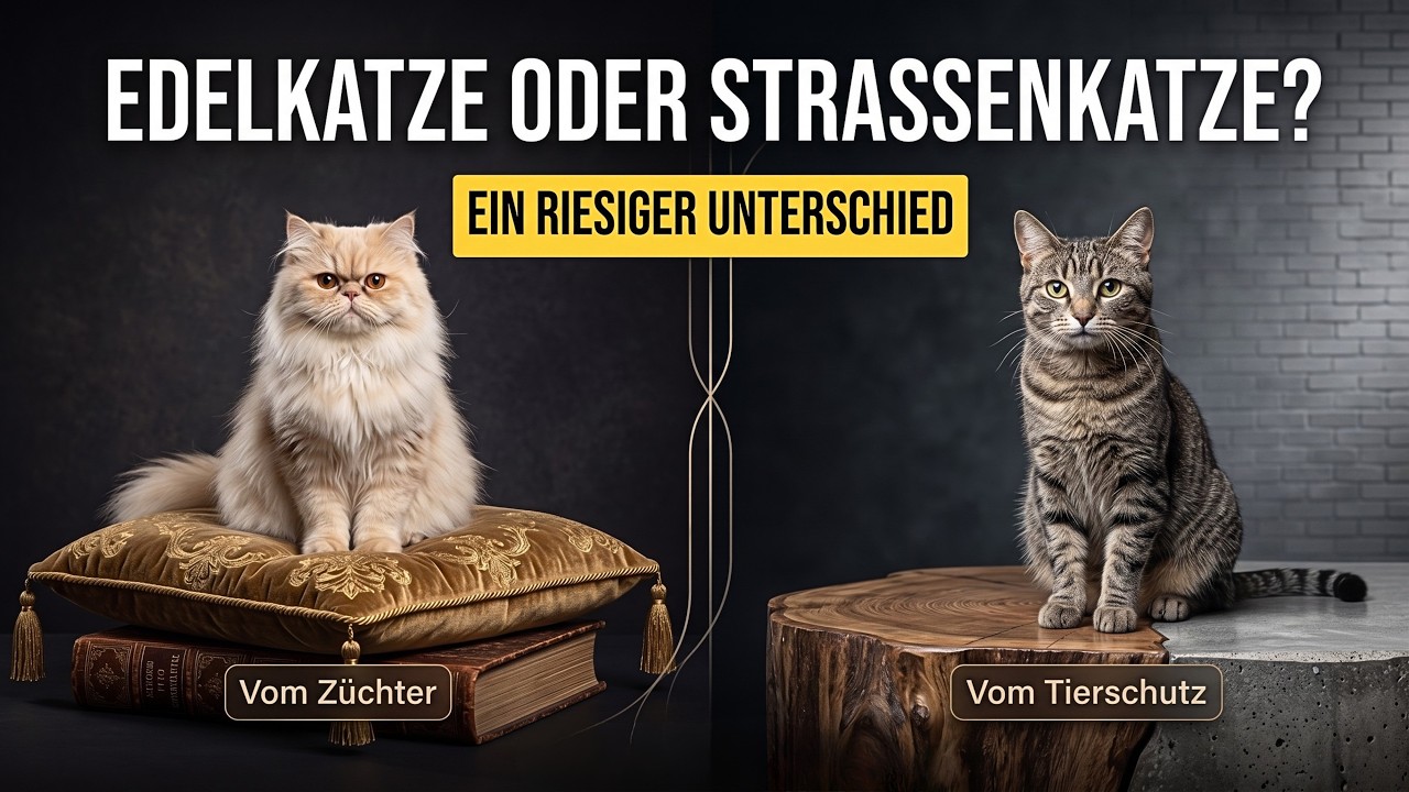 Rassekatze oder Stra&szlig;enkatze: 17 Unterschiede, &uuml;ber die Z&uuml;chter schweigen!