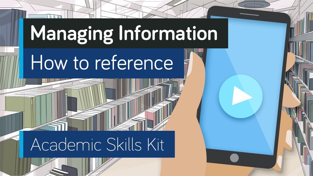 ASK Online Learning Resources 3.2: Managing Information - How to reference
