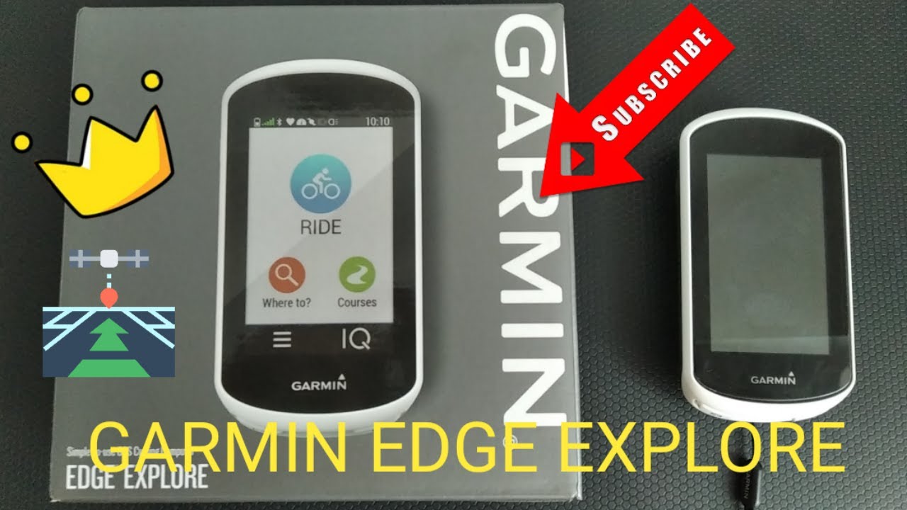 GARMIN EDGE EXPLORE/ UNBOXING