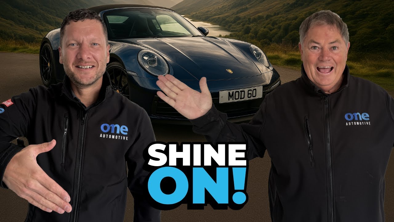 Mike's Porsche SHINES and So Does the New Unit!
