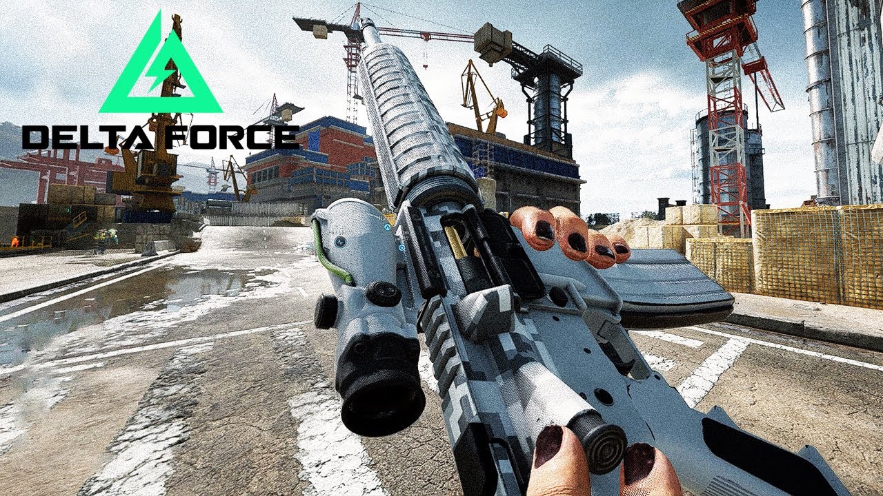 Delta Force Attack and Defend Knife Edge M16A4 Digital Veil Season 2
