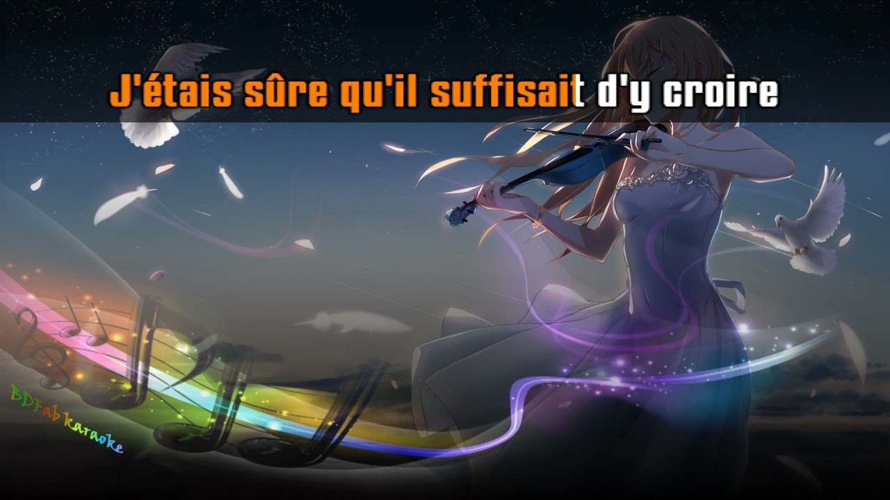 Amel Bent - Le chant des colombes (chœurs) (2021) [bdfab karaoke]