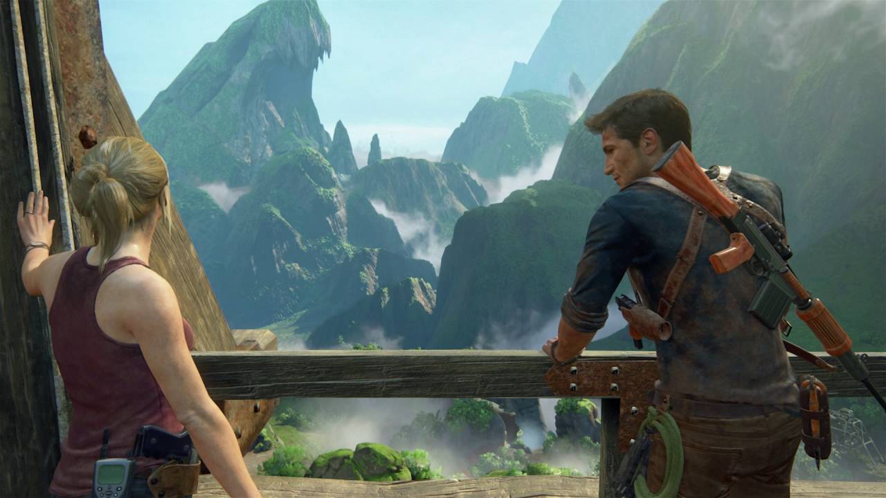 Uncharted 4: A Thief's End - For Better Or Worse: Elena & Nate Elevator Ride ''Marriage'' Cutscene