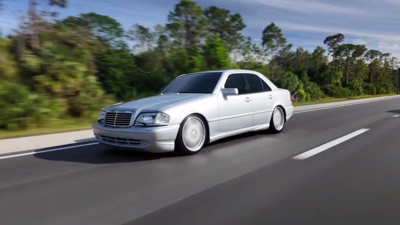 5.4 swapped W202 C43 rollers with exhaust audio