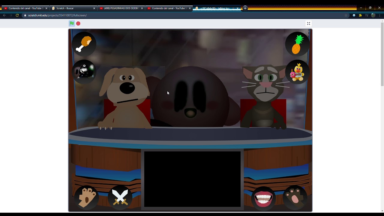 {Collabs}   talking tom and ben news on Scratch