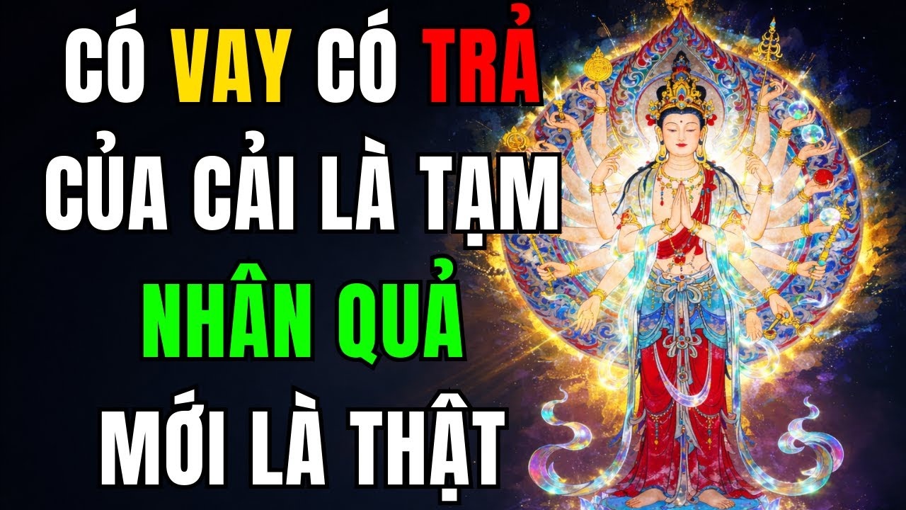 Phật Dạy Ta: Có Vay Có Trả – Của Cải Chỉ Là Tạm, Nhân Quả Mới Là Thật #LờiPhậtDạy #PhậtDạyTa