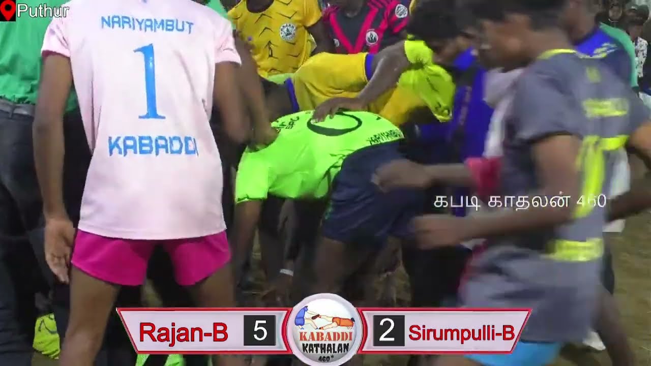 Rajan-B VS Sirumpulli-B  @puthur @vellore