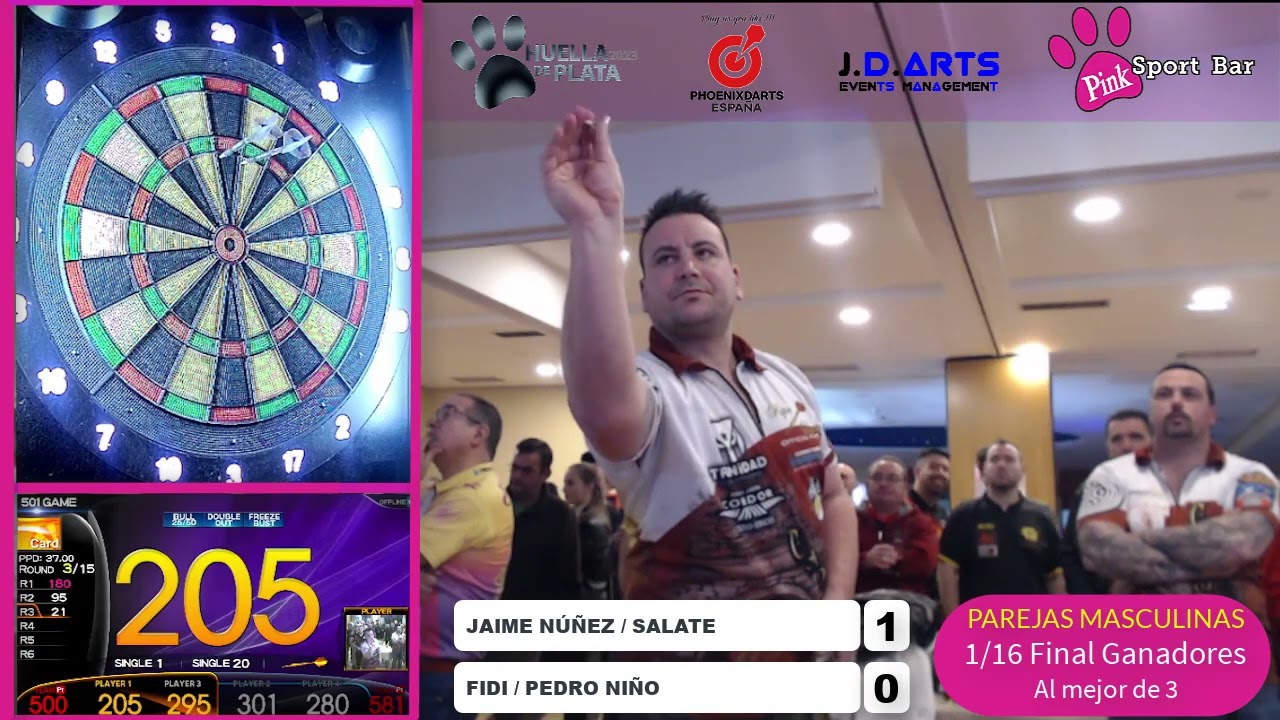 HUELLA DE PLATA 2023 - JAIME NÚÑEZ/SALATE vs. FIDI/PEDRO NIÑO - 1/16 DE FINAL GANADORES PAREJAS MASC