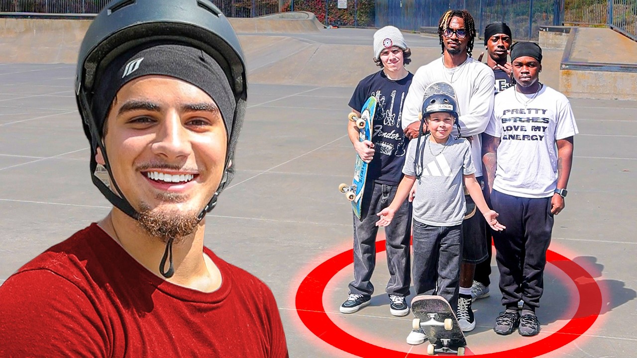 Last To Leave Circle Wins FREE Skateboard!