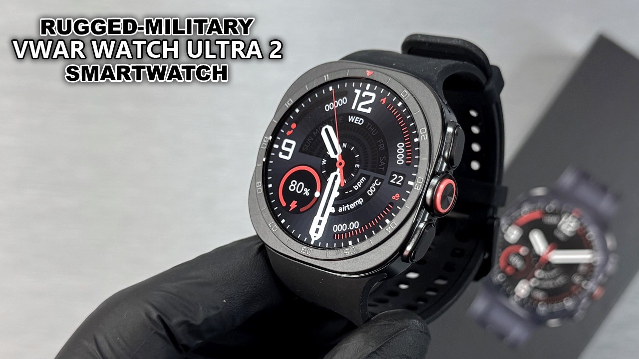 VWAR Watch Ultra 2 Unboxing and Review Best Sport SmartWatch - Aesthetic ASMR