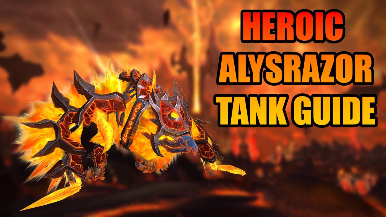 [Firelands] Alysrazor Heroic Guide for TANKS | Cata Classic
