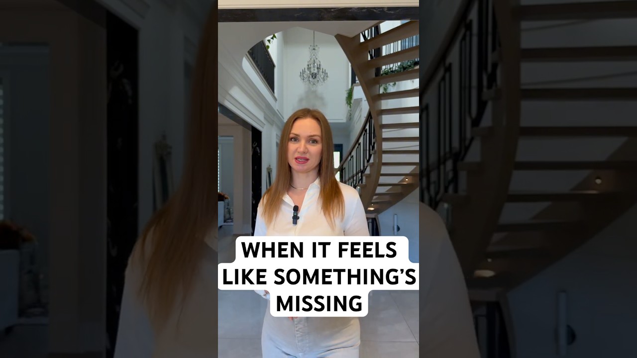 When Everything Looks Right But Feels Like Something Is Missing