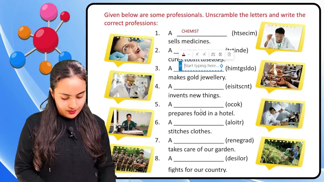 Aayansh GK Class 2 Chapter 10 Occupations