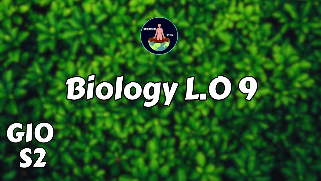 Biology LO 9 | Grade 10 Semester 2 | Scienced STEM