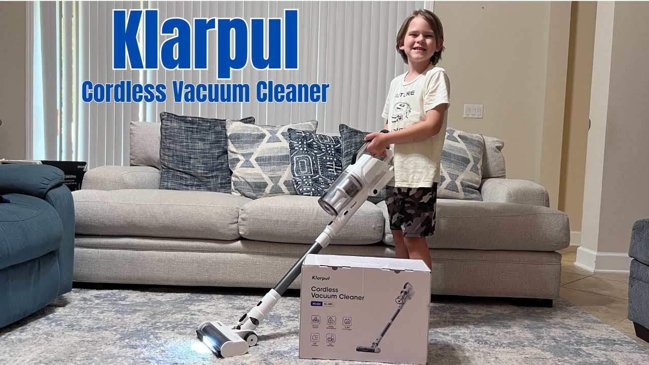 Unboxing the Klarpul Cordless Vacuum Cleaner!