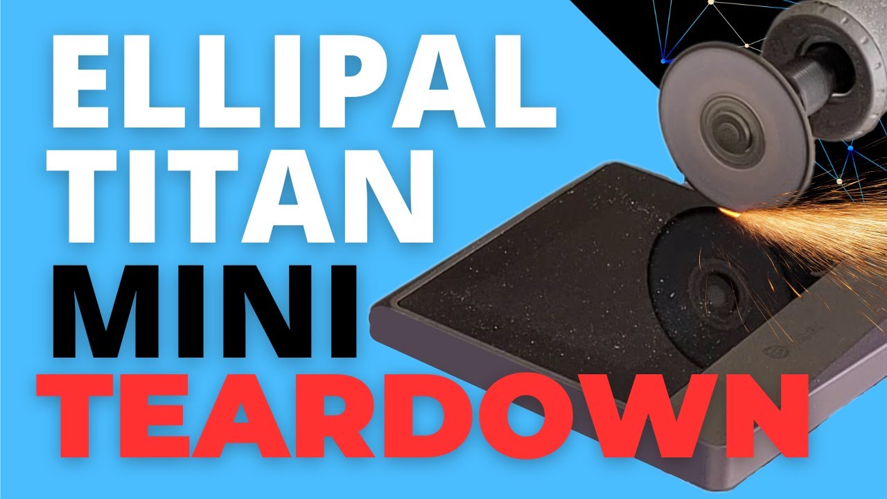 Разборка: аппаратный кошелек Ellipal Titan Mini (разборка, компоненты и обзор в сравнении с Ellip...