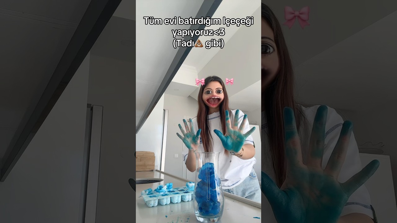 Tüm mutfak battı?!Annem bu videoyu görmesinnnn