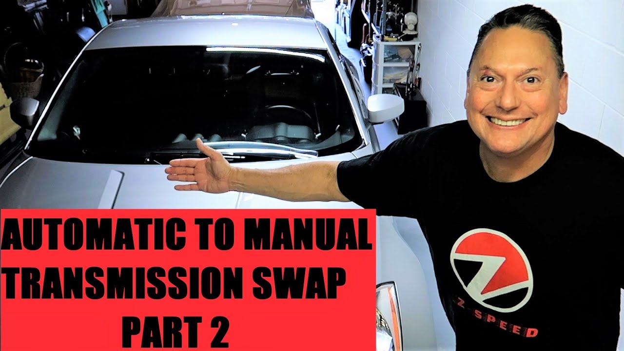 350z/G35 Automatic to Manual swap: Part 2- Installing your New clutch #Nissan350z #Zociety