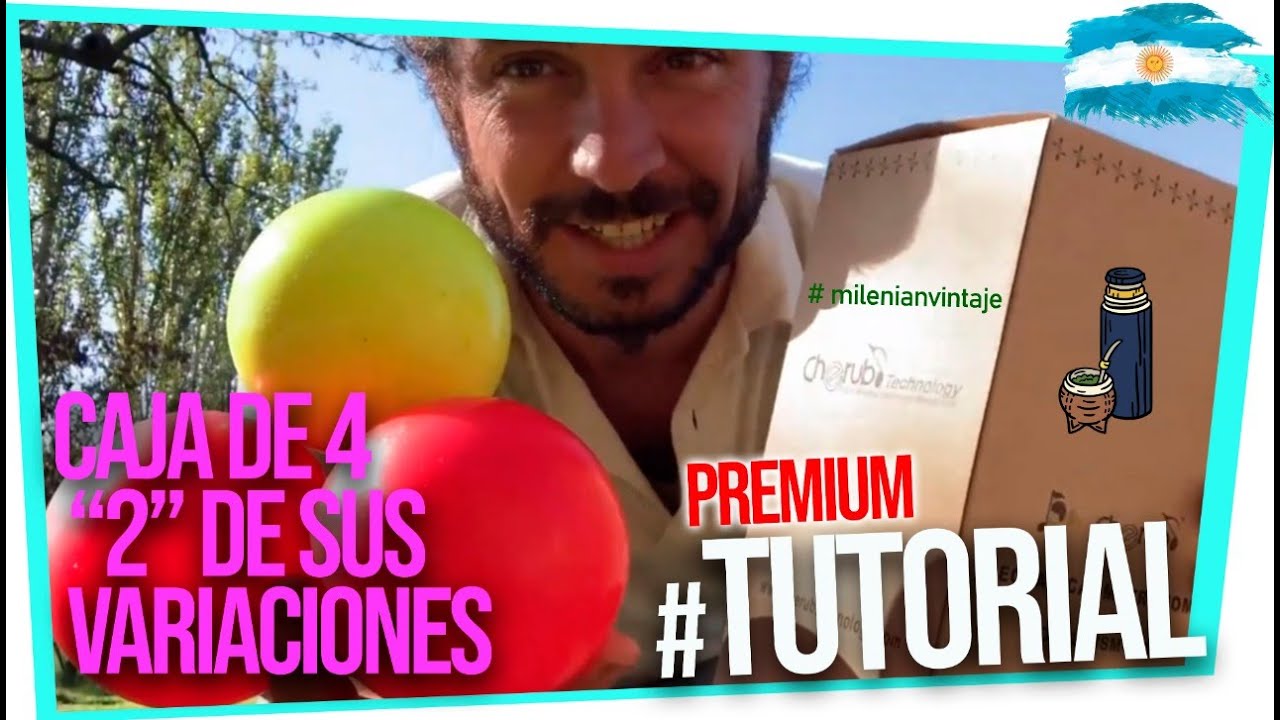 Tutorial malabares caja de 4 pelotas dos de sus variaciones - Marco Paoletti