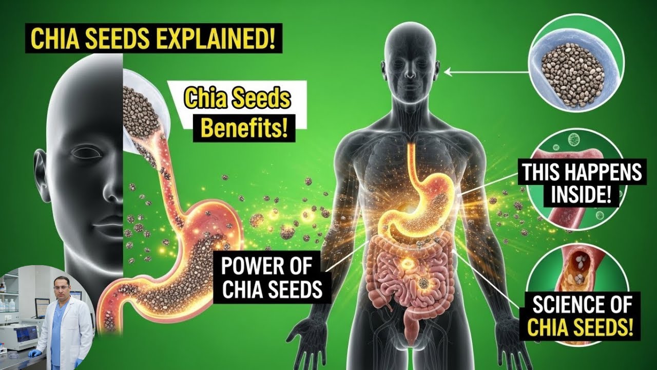 What Chia Seeds Do to Your Body | Stunning 3D Scientific Animation Explained