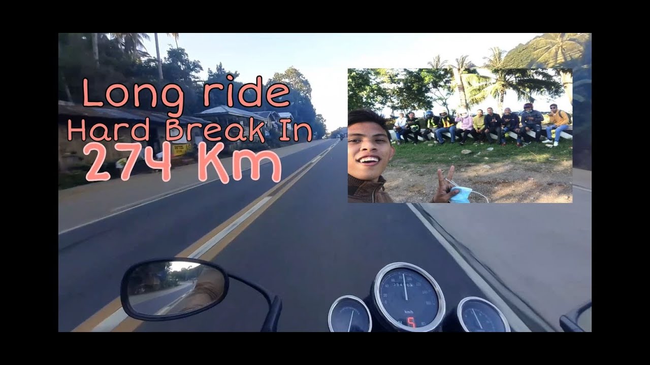 Break In || Long Ride Motorstar Cafe 150