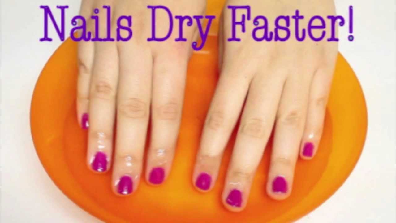 HowTo: Nail Polish Dry Faster!