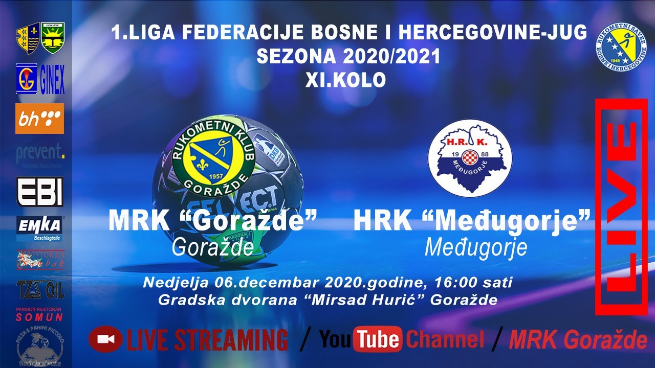 MRK Goražde Goražde – HRK Međugorje Međugorje