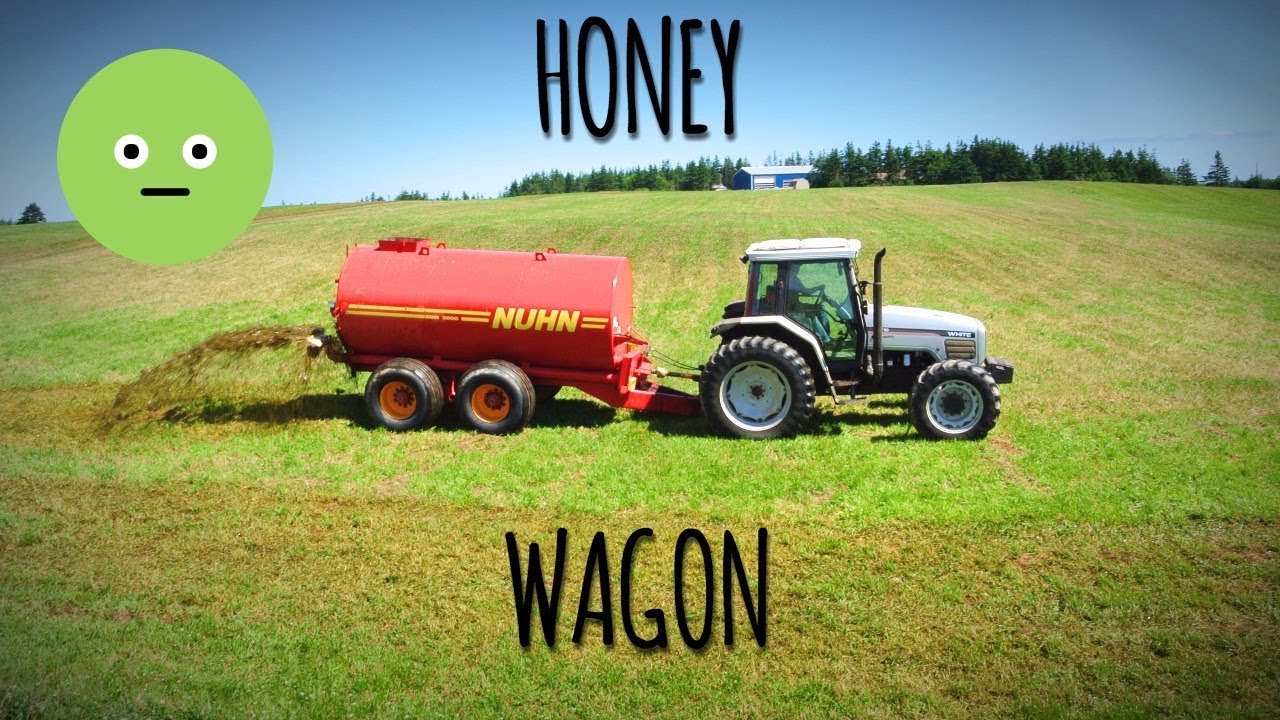 Spreading Manure with the White 6710 and Nuhn Tanker