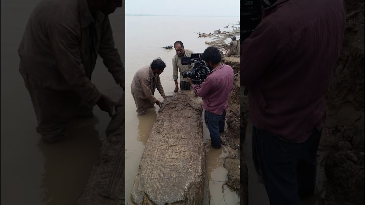 Floodwaters Reveal Stone Structure No Records Mention