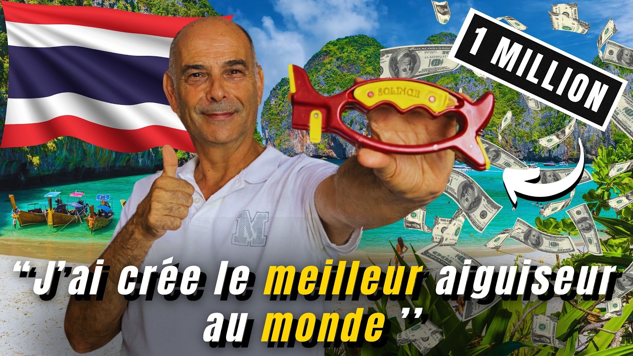 Il invente un produit en Thaïlande… et le vend dans 30 pays (1 MILLION de ventes)