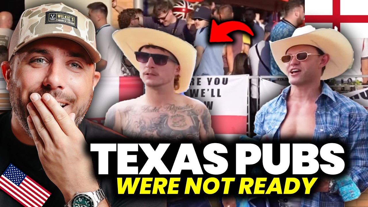 England Fans Shutting Down Texas Bars....This Energy is Wild