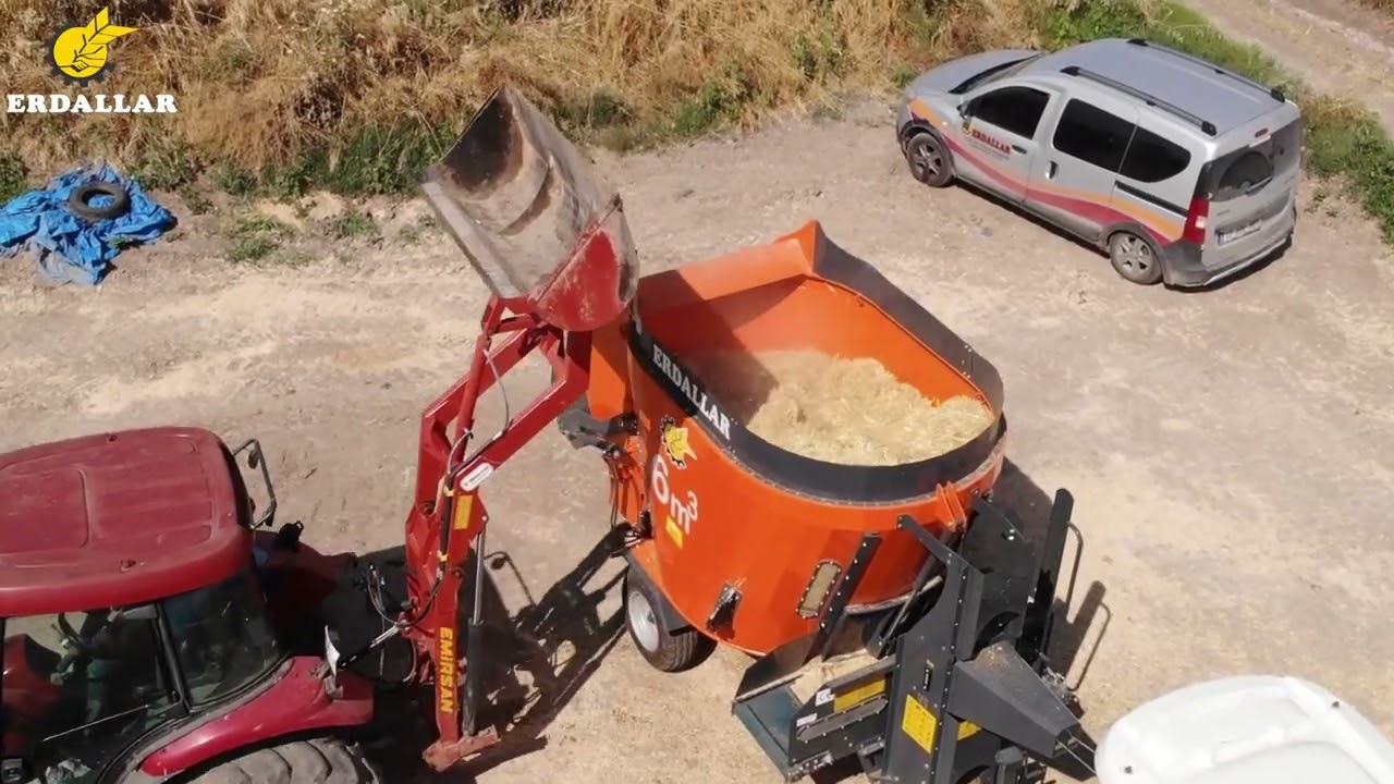 Erdallar 6m3 Dikey Yem Karma Makinası