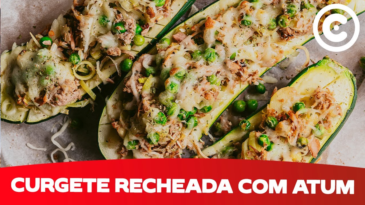 Como fazer Curgete Recheada com Atum