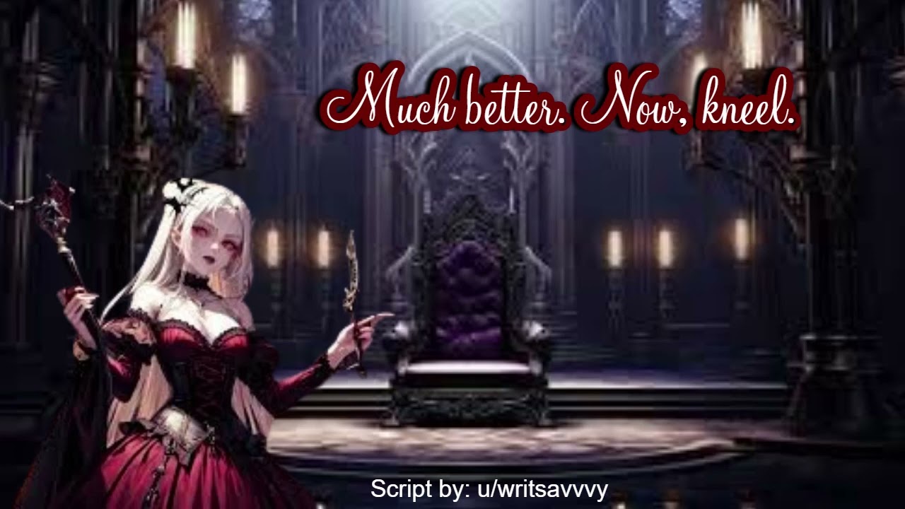 ]F4M] Submitting to a Sadistic Vampire [Yandere] [Spicy] [Dominant] [Fdom] [Sadistic] [Possessive]