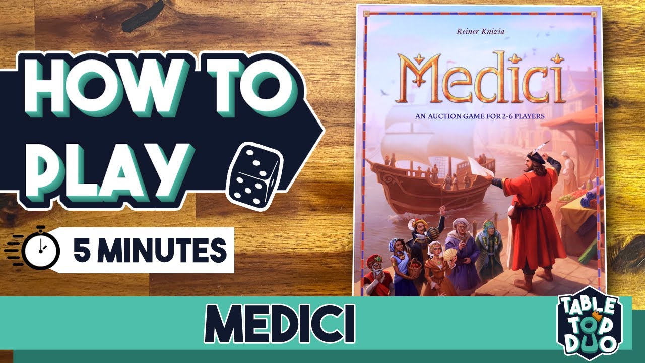 How to Play Medici Board Game