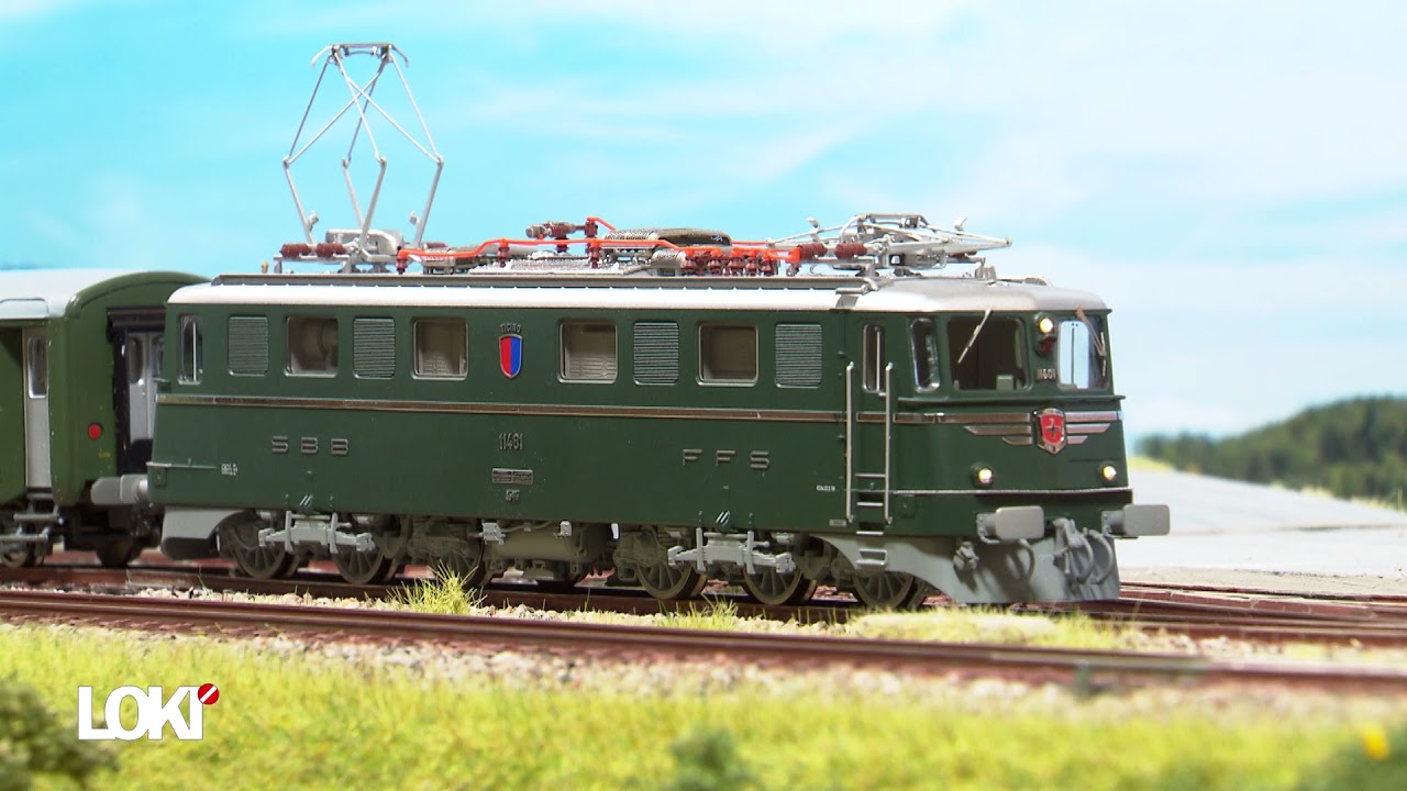 Ae 6/6 11401 Ticino von PIKO (Art.-Nr. 97202) H0 - Ein Video aus dem LOKI-Chäller