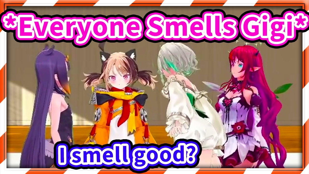 Gigi’s IRL Natural Scent Was So Good Everyone Wanted a Whiff 【HololiveEN】