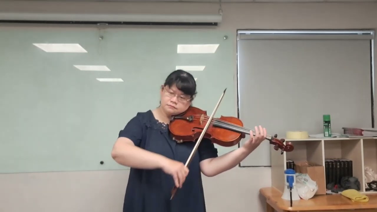 H.I.F. Biber Passacaglia (Viola Solo version and experiment with 415Hz)